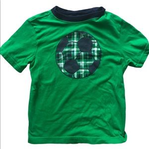 Green Gymboree Short Sleeved Soccer Tee for Kids